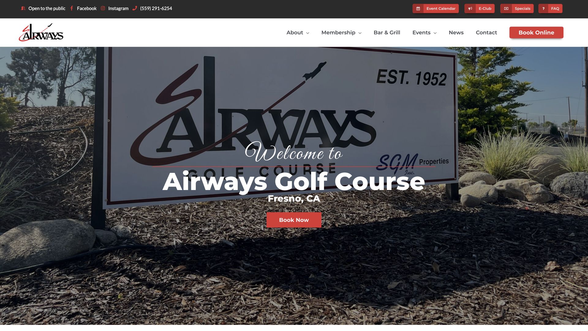 Golf Course Company Airways Golf Club