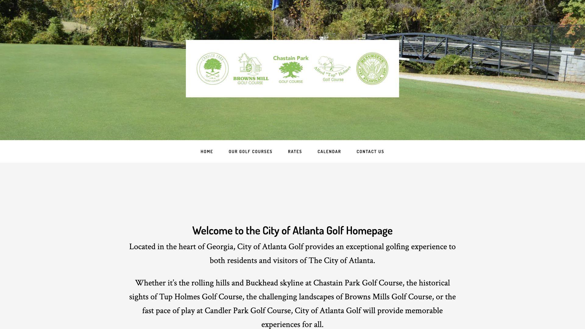 Golf Course Company Alfred Tup Holmes Golf Course