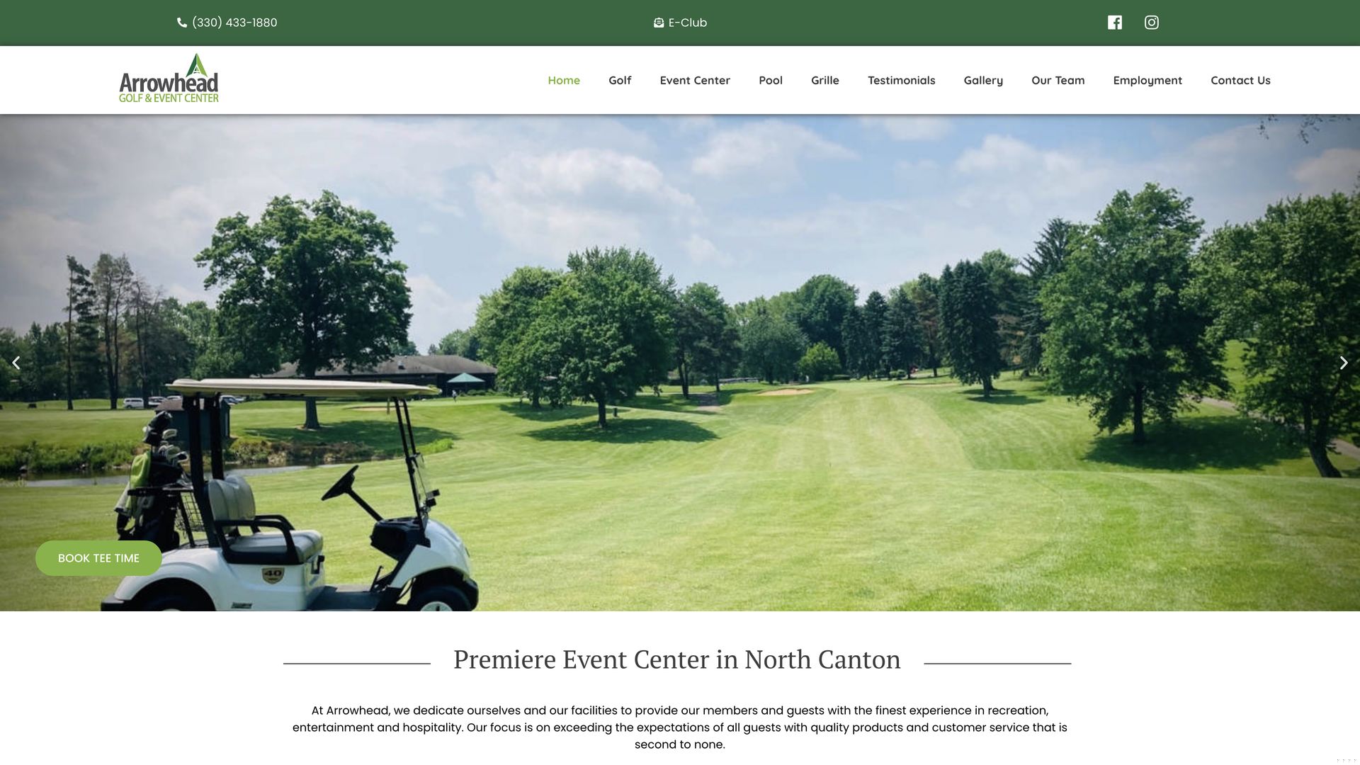Golf Course Company Arrowhead Golf Club & Banquet Center