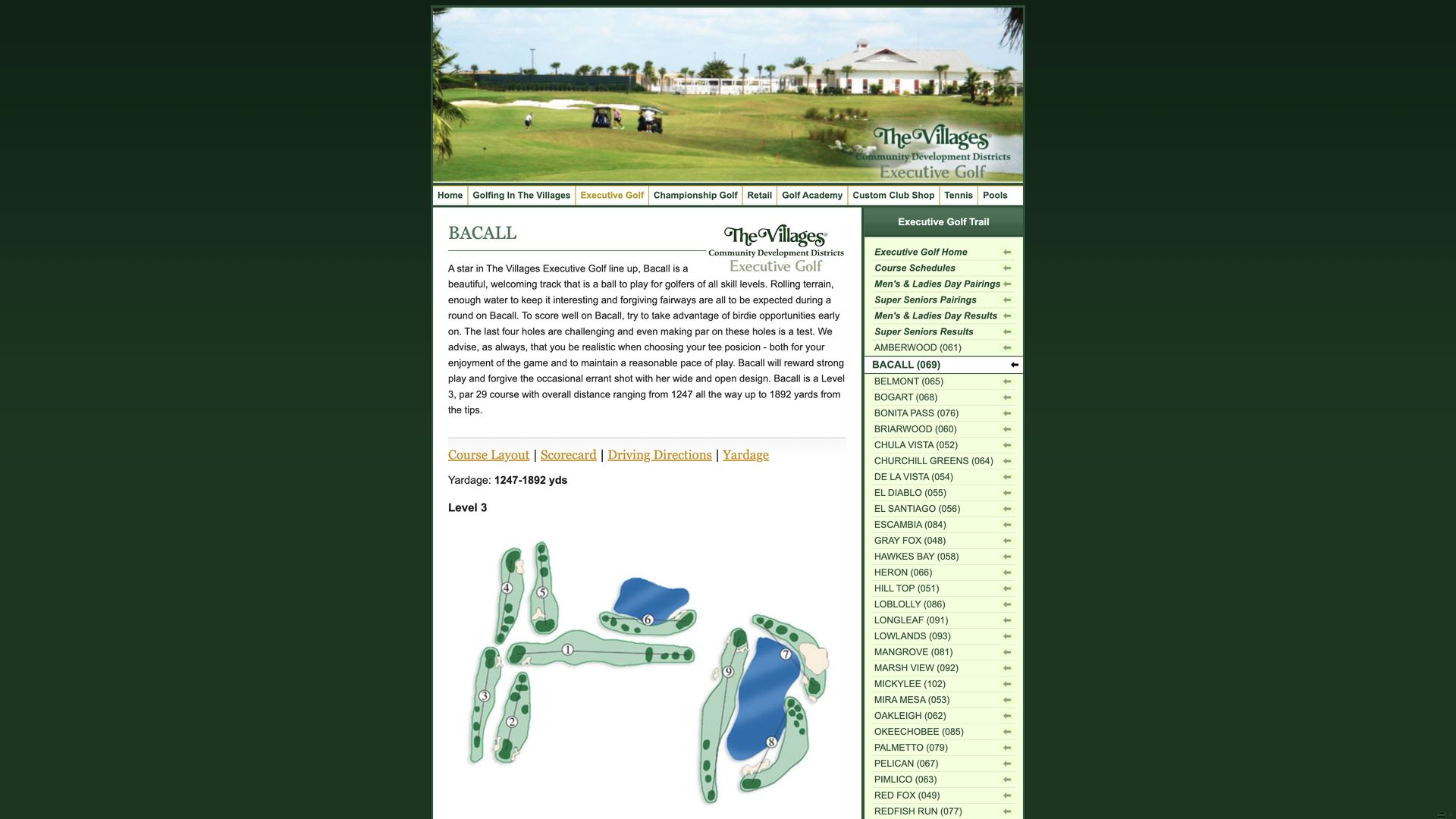 Golf Course Company Bacall & Bogart Executive Golf Courses