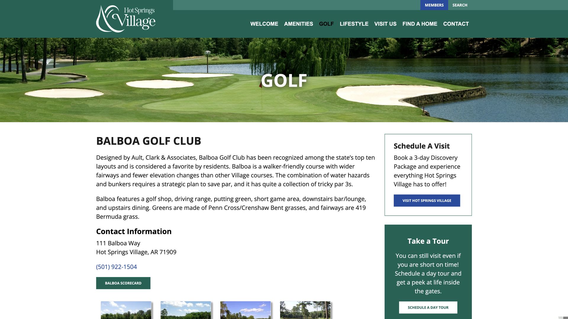 Golf Course Company Balboa Golf Course