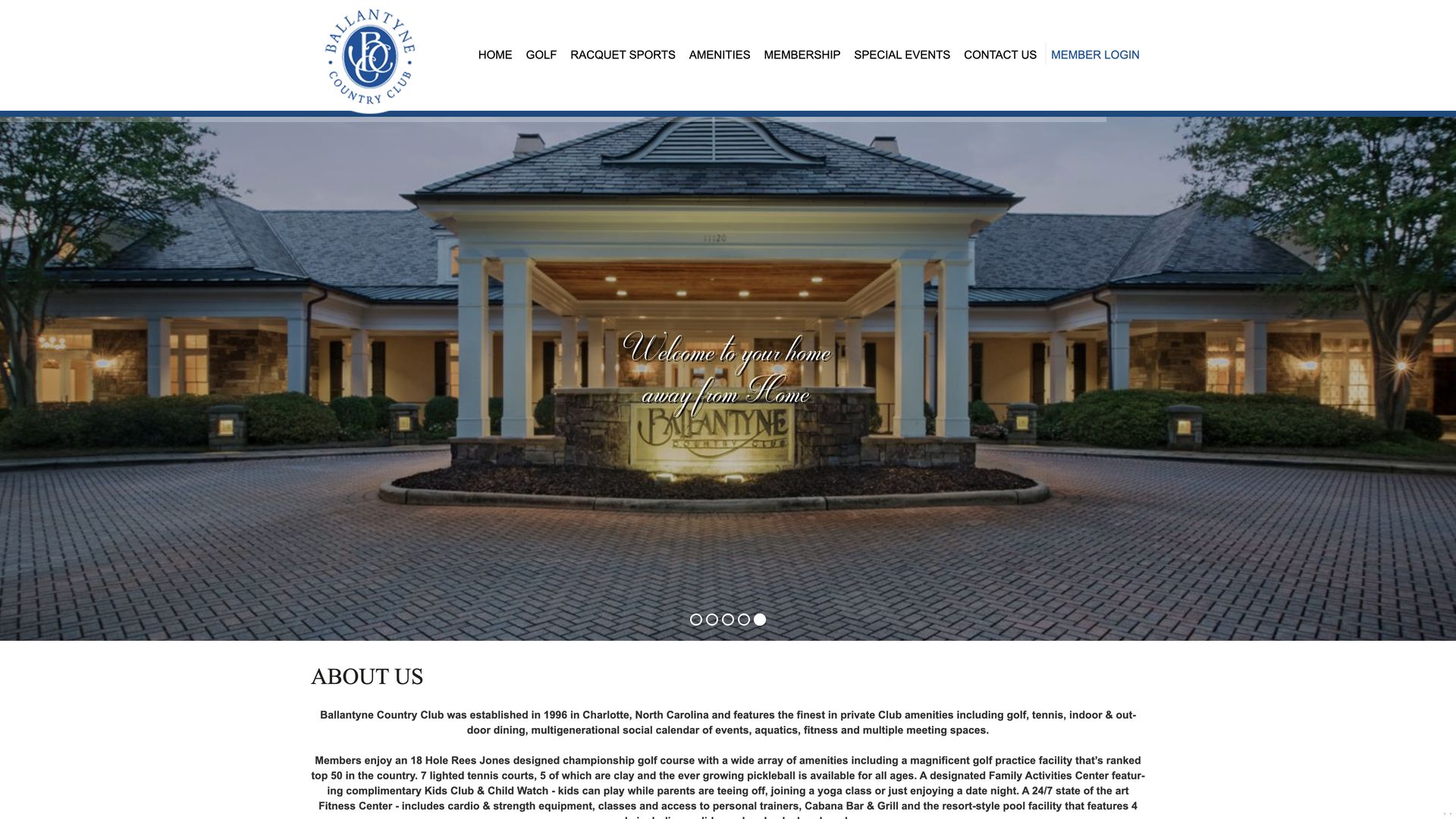 Golf Course Company Ballantyne Country Club