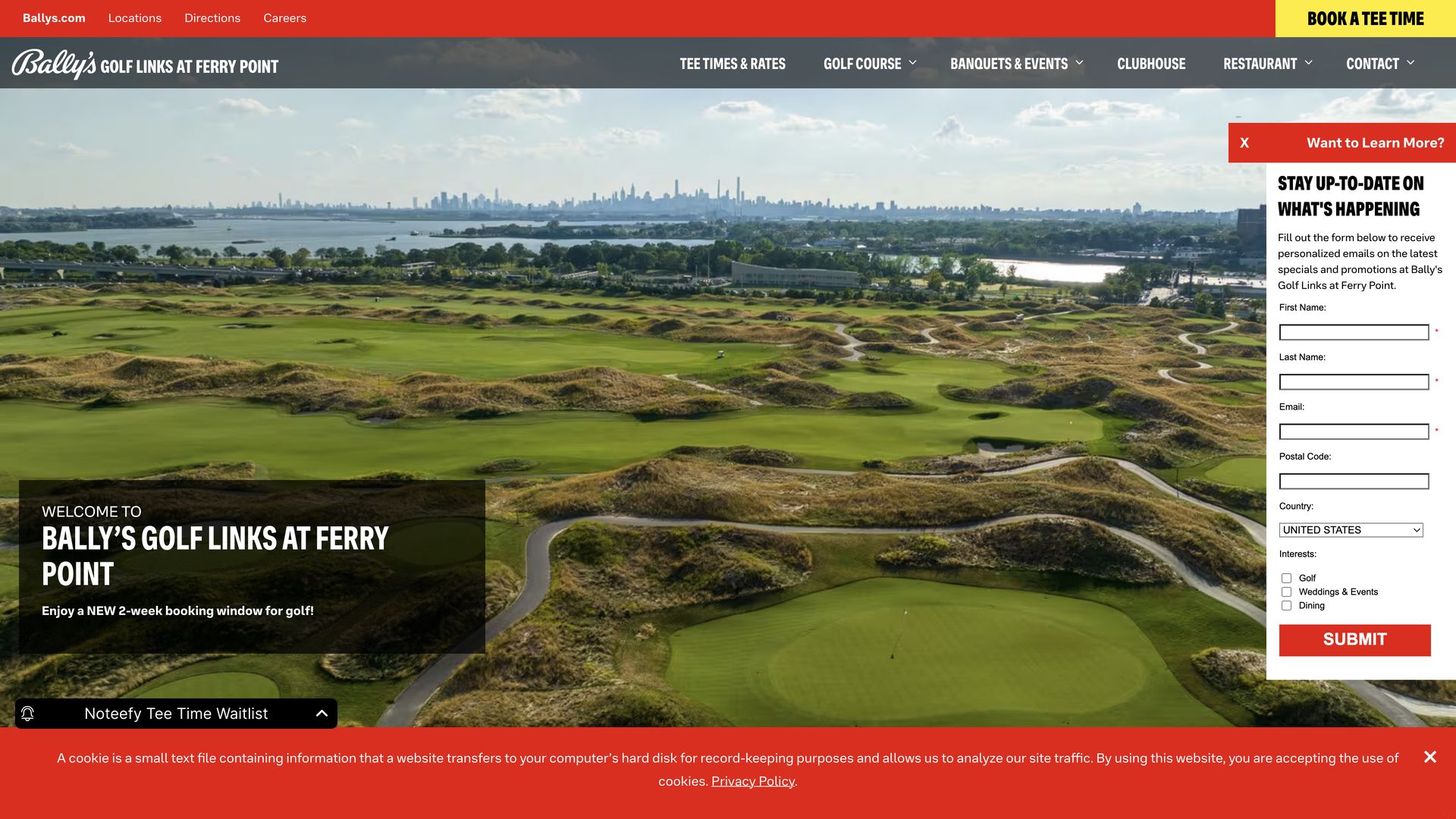 Golf Course Company Bally's Golf Links at Ferry Point