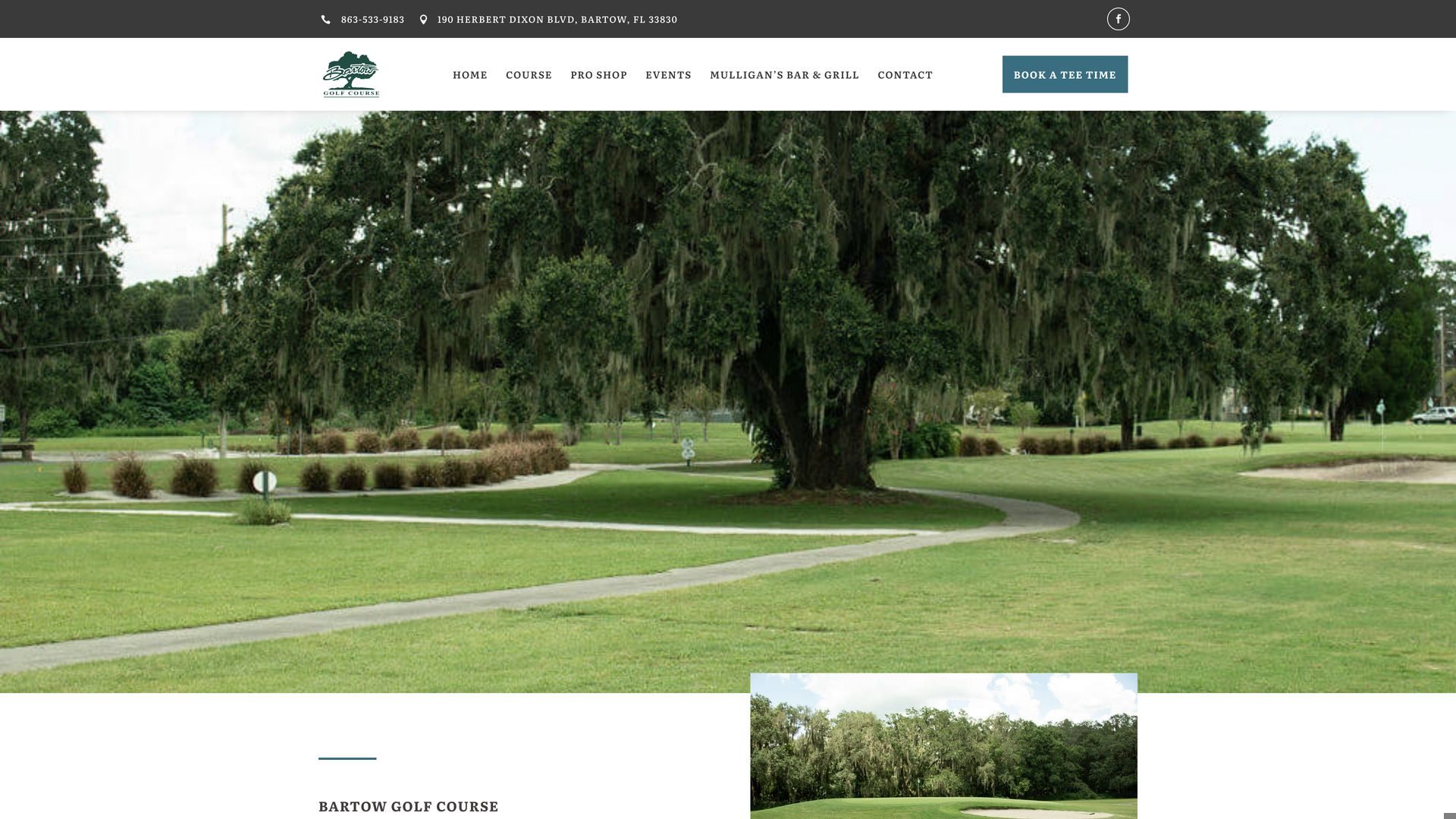 Golf Course Company Bartow Golf Course