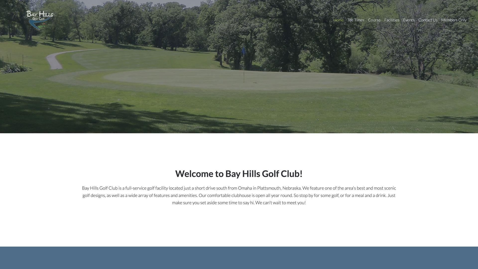 Golf Course Company Bay Hills Golf Club