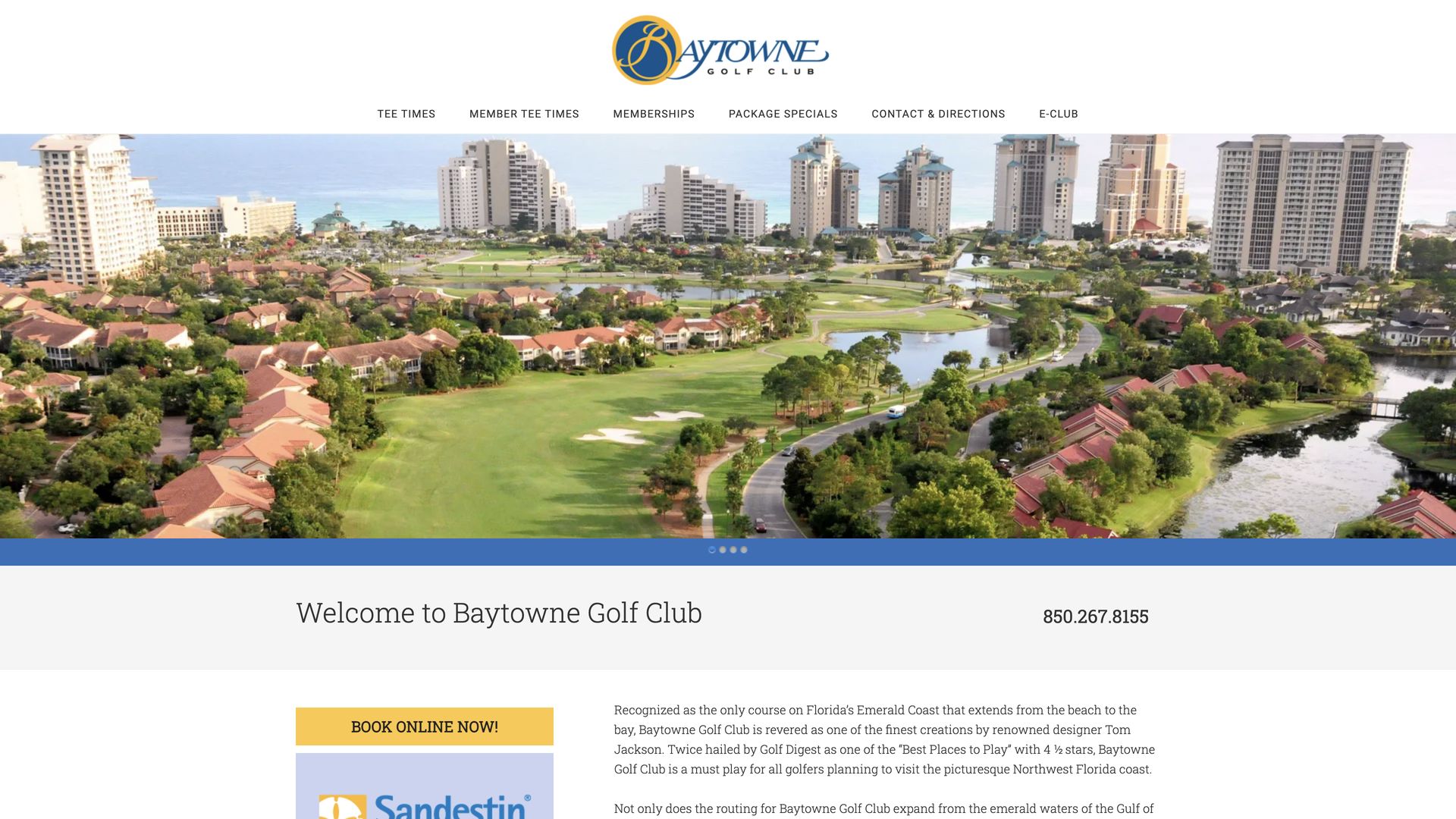 Golf Course Company Baytowne Golf Club