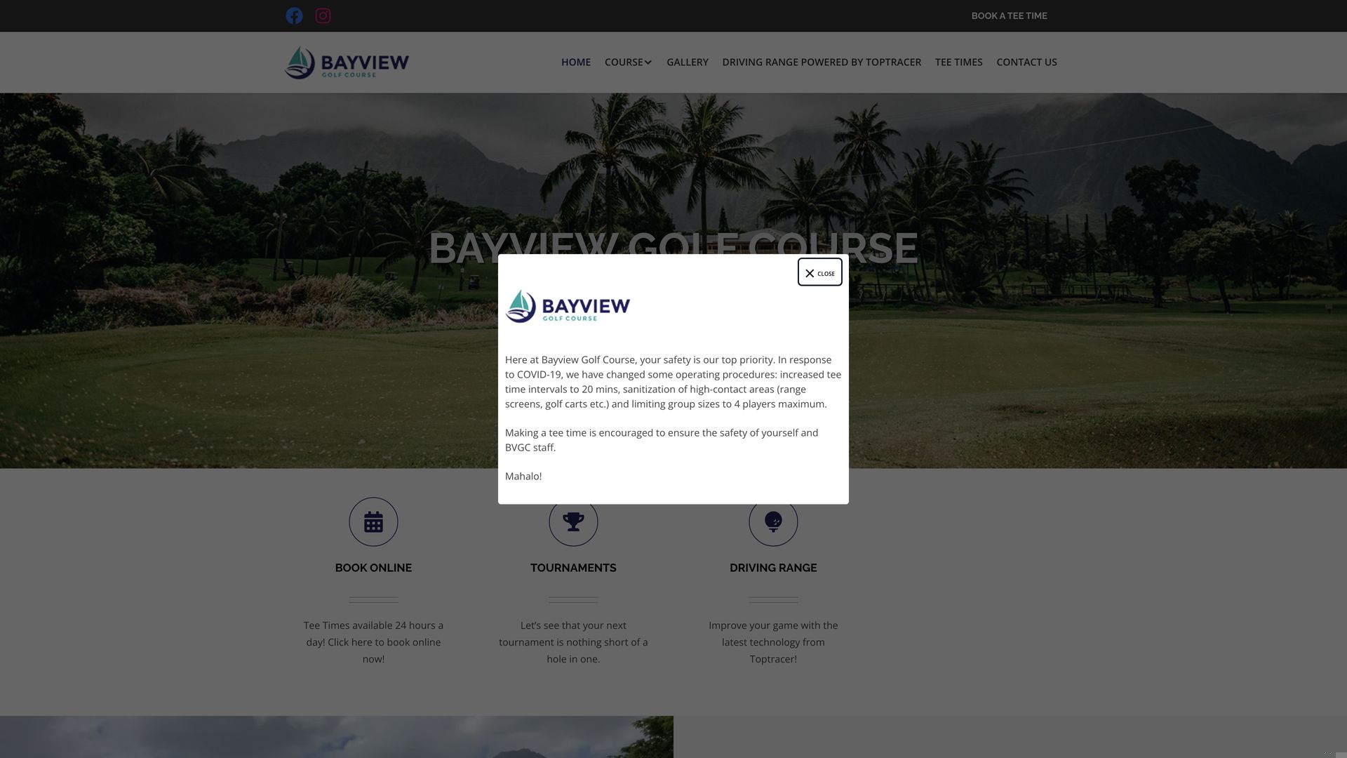 Golf Course Company Bayview Golf Course