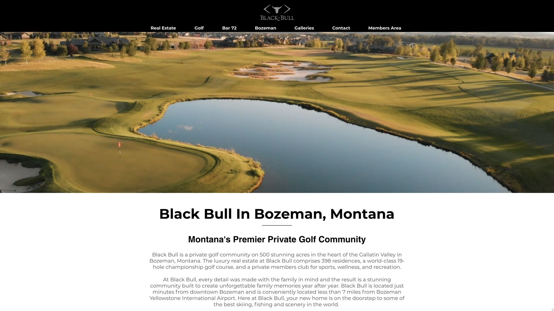 Golf Course Company Black Bull