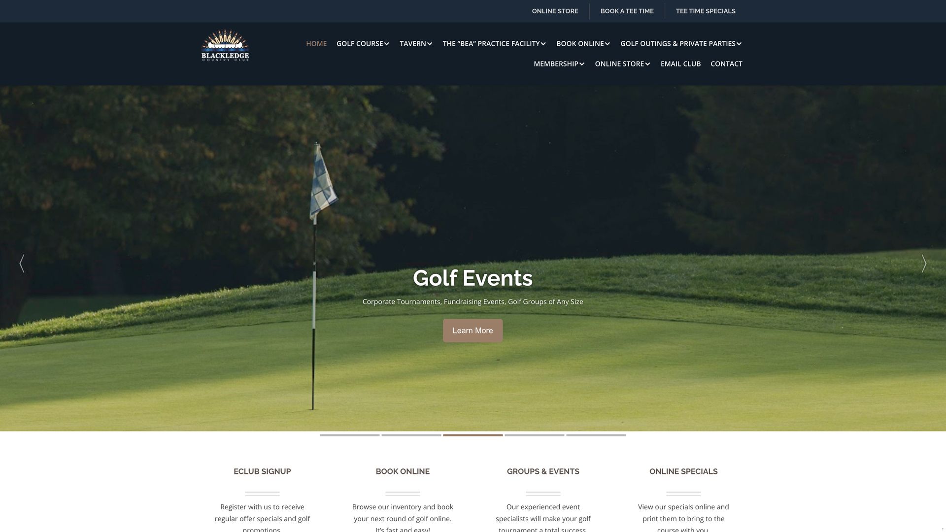 Golf Course Company Blackledge Country Club