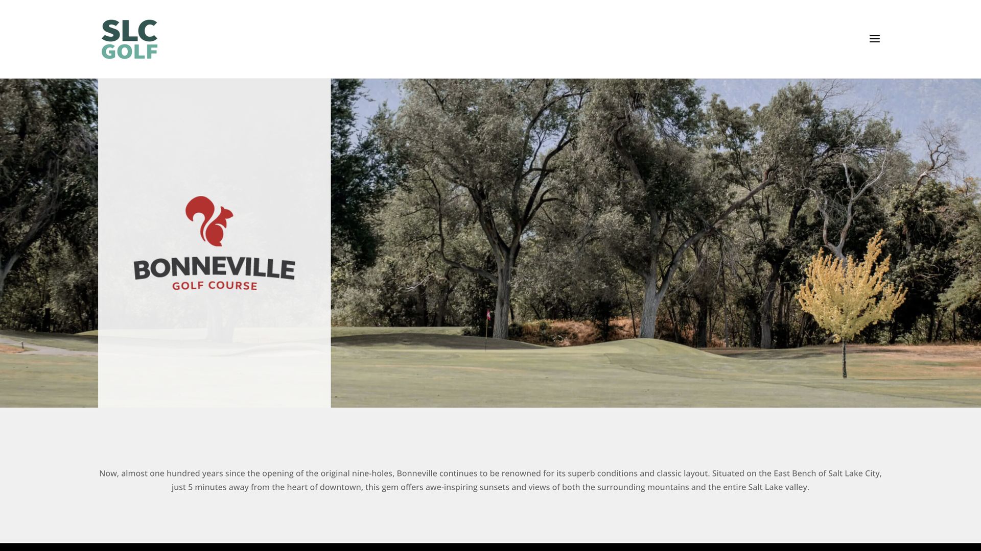 Golf Course Company Bonneville Golf Course