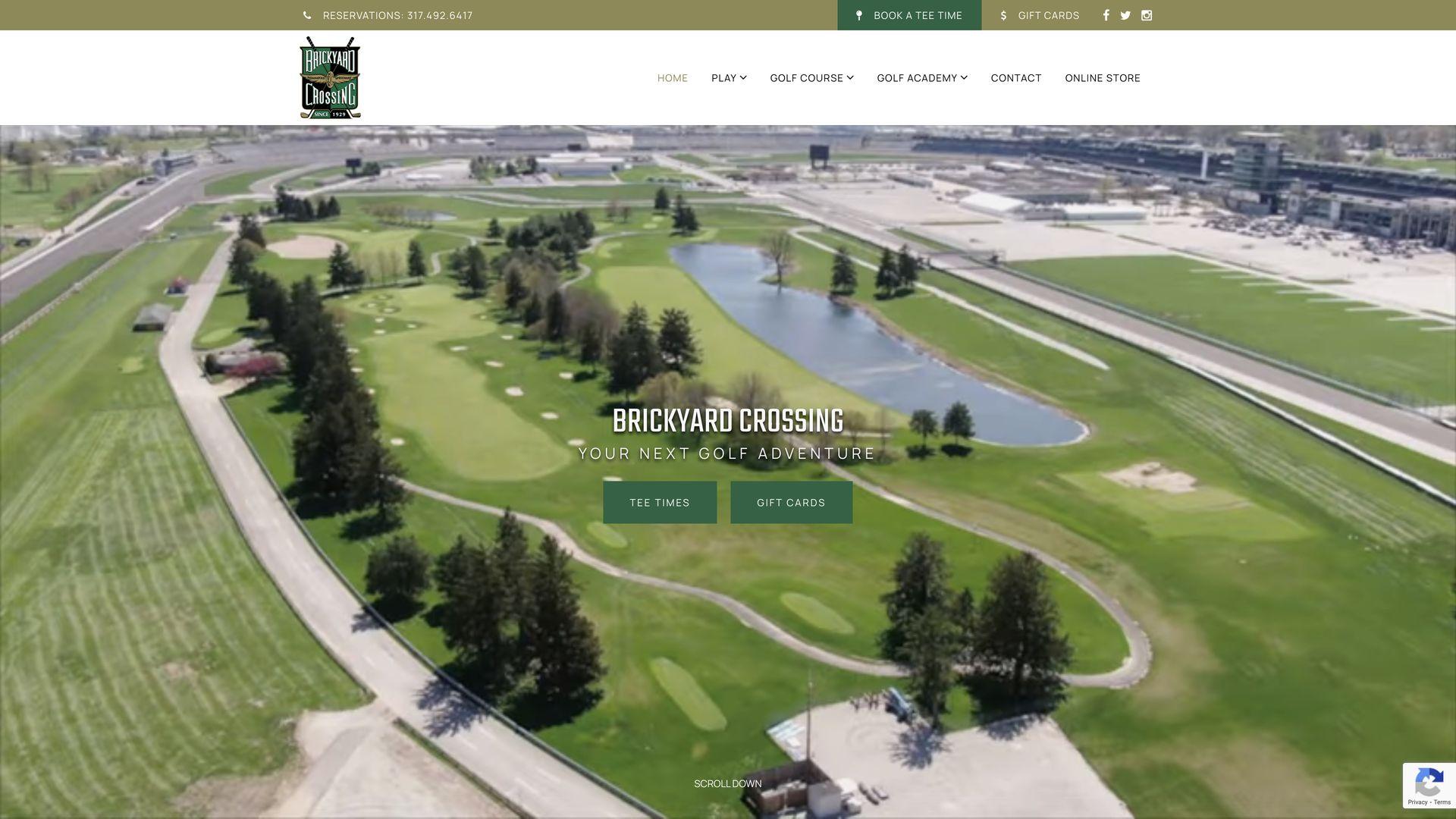 Golf Course Company Brickyard Crossing