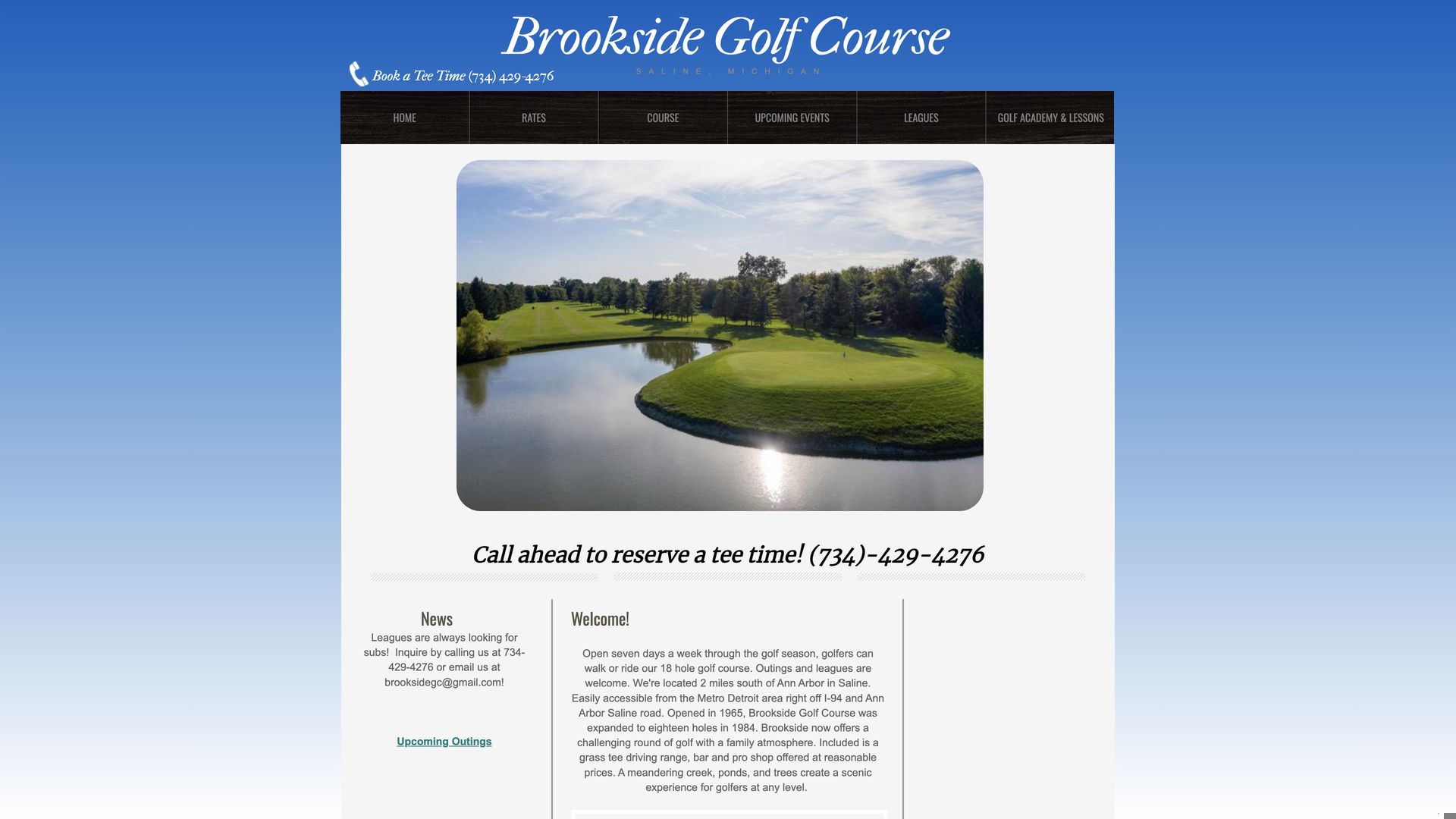 Golf Course Company Brookside Golf Course-Saline