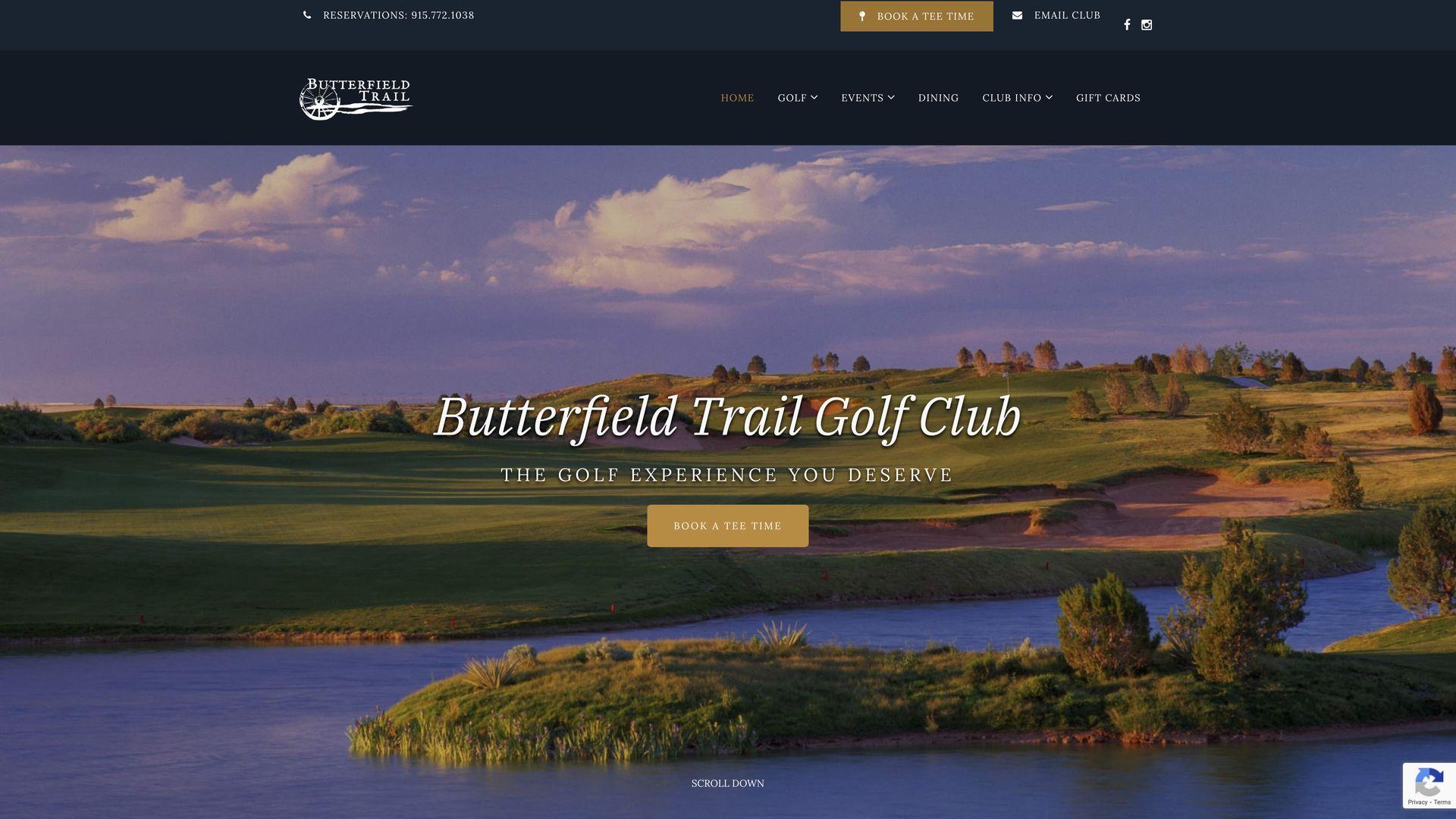 Golf Course Company Butterfield Trail Golf Club