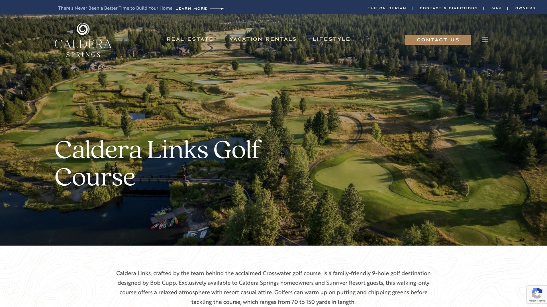 Golf Course Company Caldera Links Golf Course