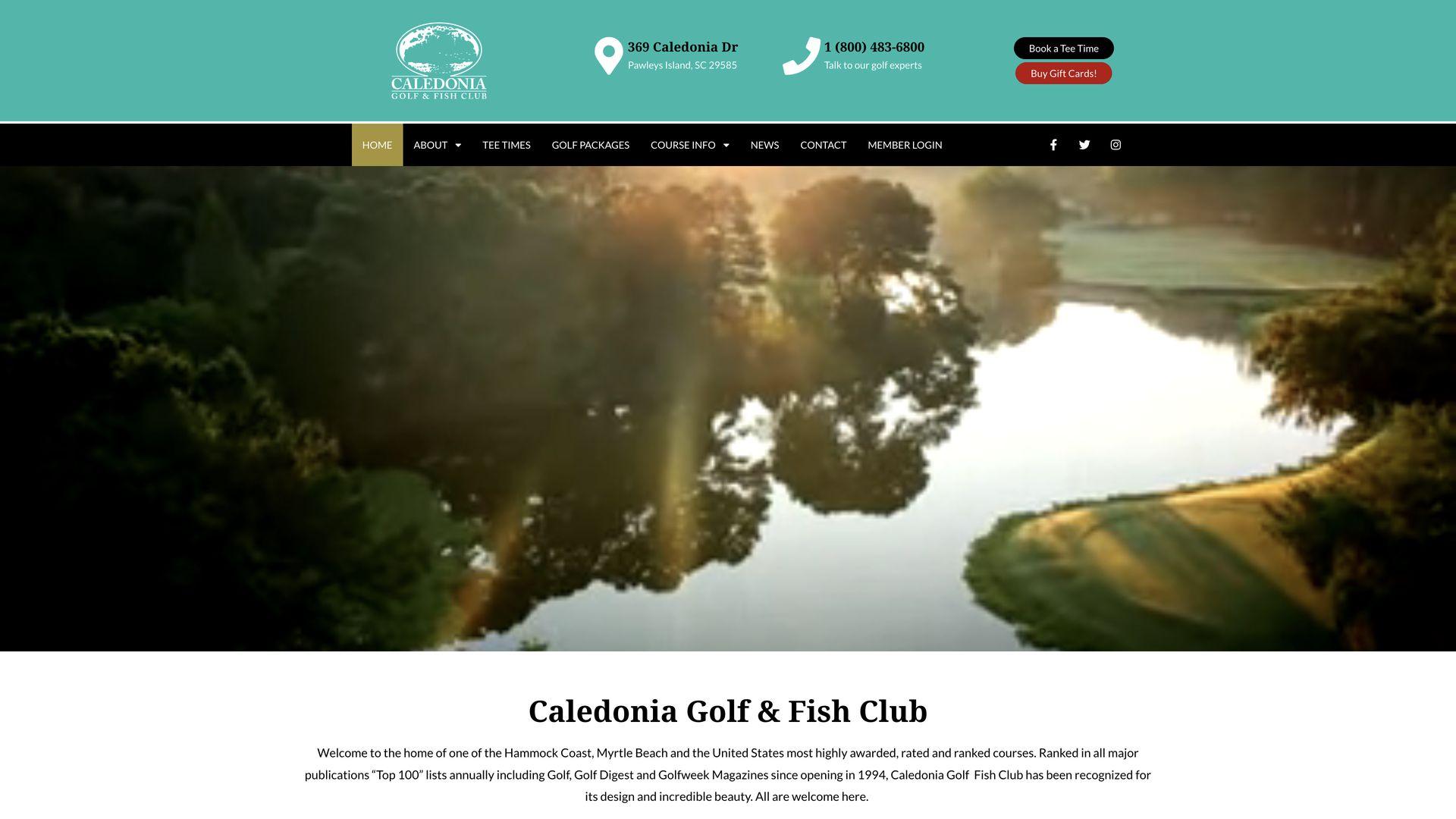 Golf Course Company Caledonia Golf & Fish Club