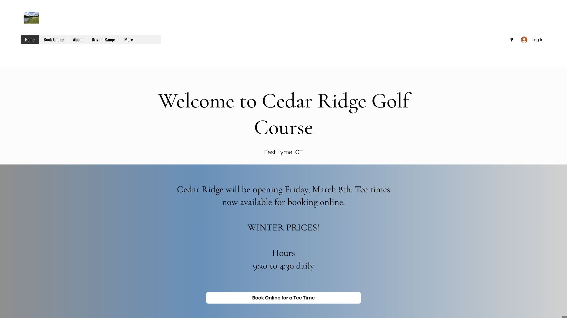 Golf Course Company Cedar Ridge Golf Course