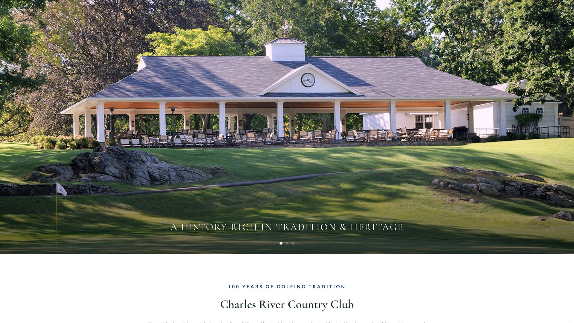 Golf Course Company Charles River Country Club