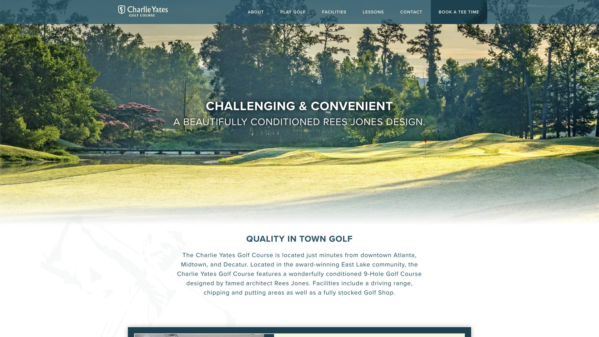 Golf Course Company Charlie Yates Golf Course