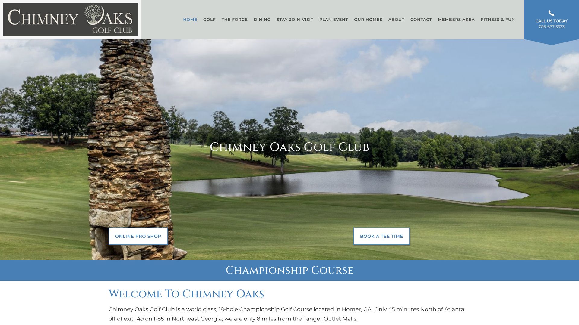 Golf Course Company Chimney Oaks Golf Club