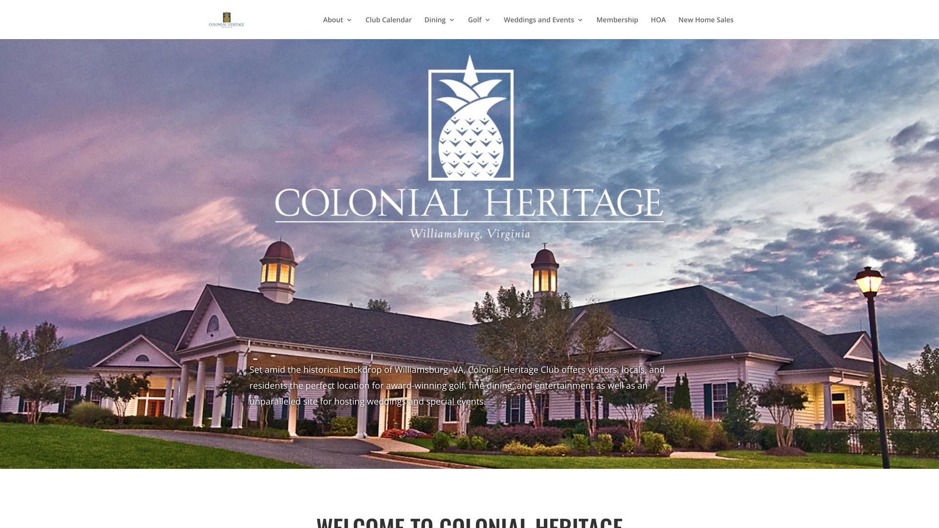 Golf Course Company Colonial Heritage Club