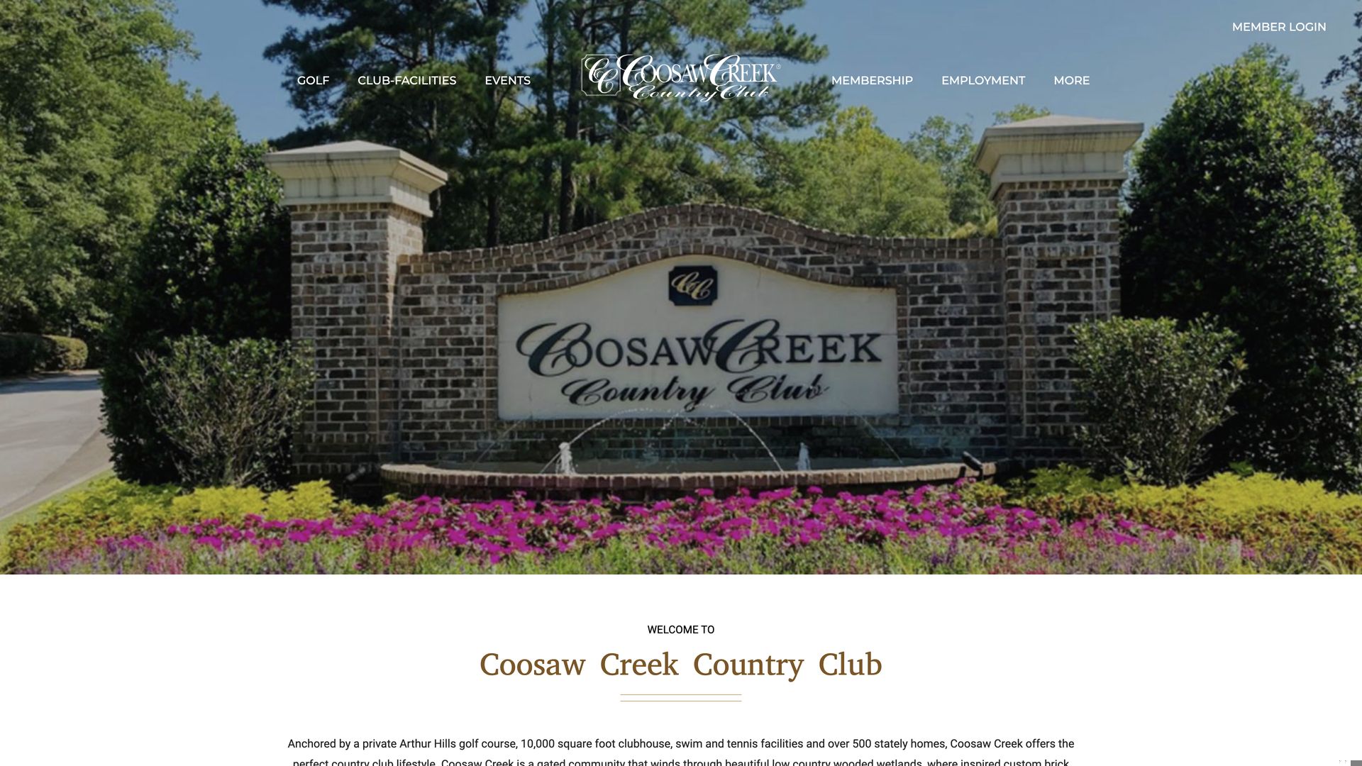 Golf Course Company Coosaw Creek Country