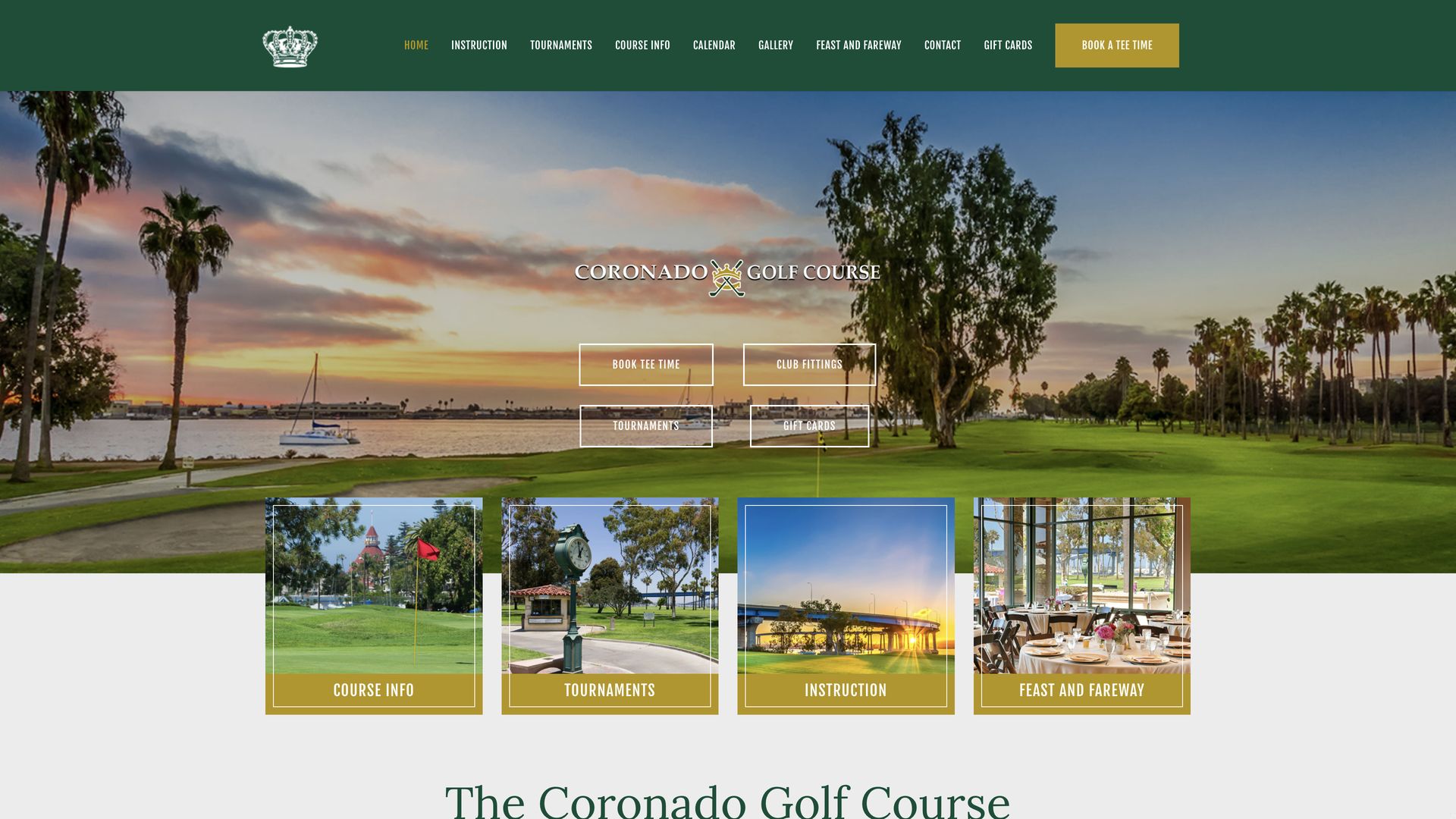 Golf Course Company Coronado Municipal Golf Course