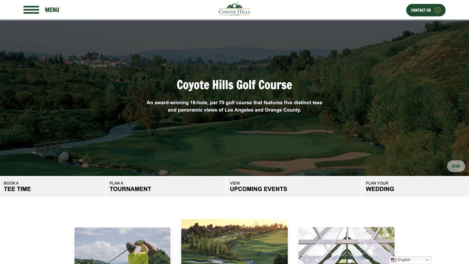 Golf Course Company Coyote Hills Golf Course