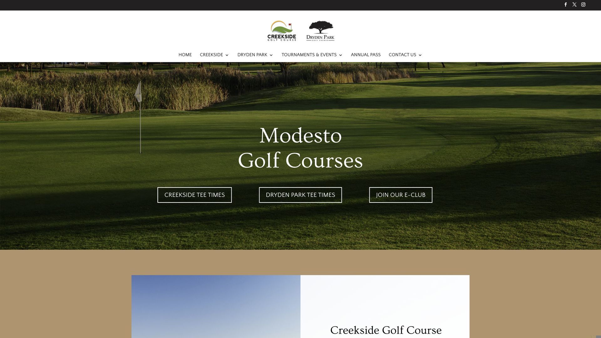 Golf Course Company Creekside Golf Course