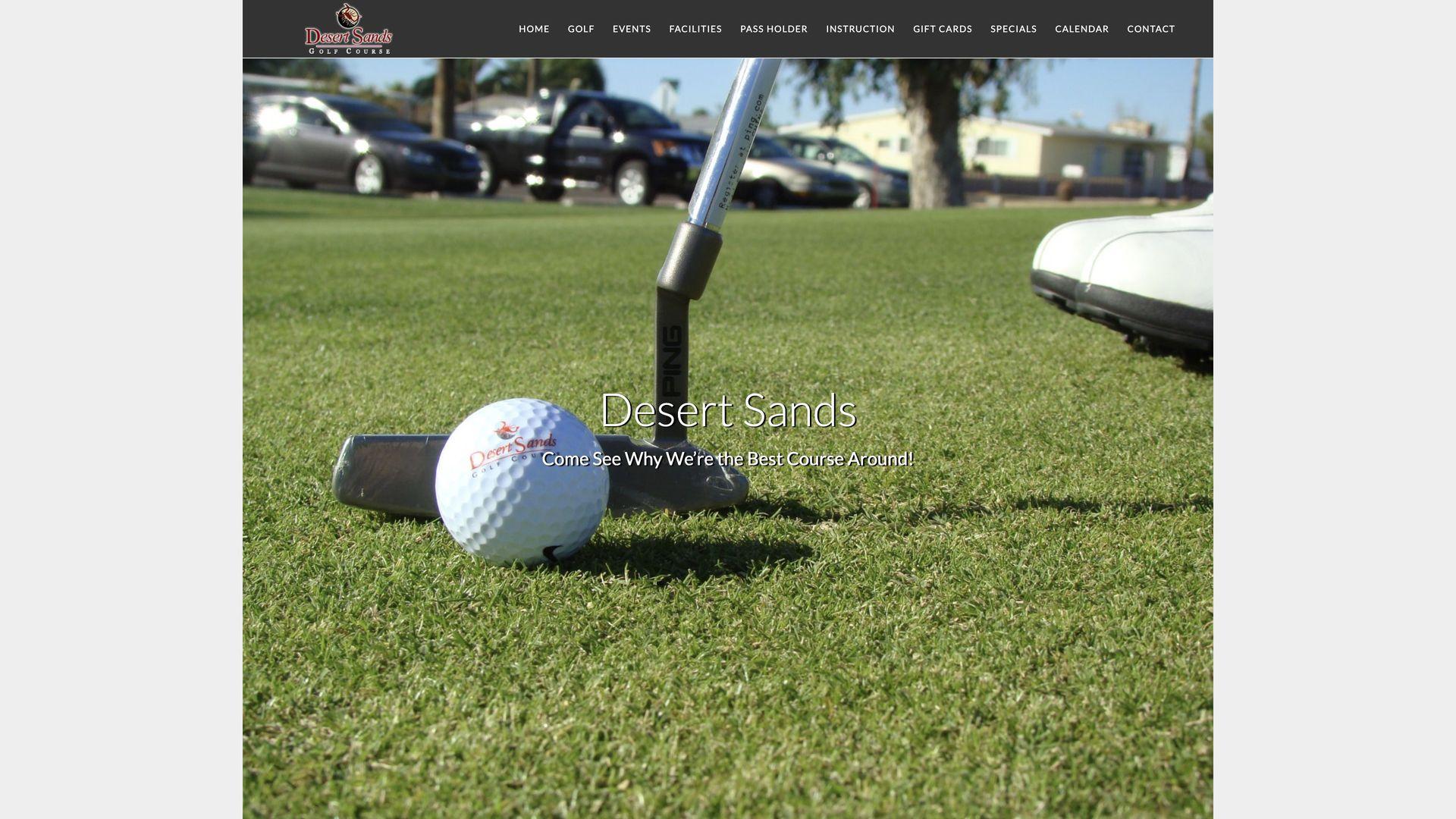 Golf Course Company Desert Sands Golf Course