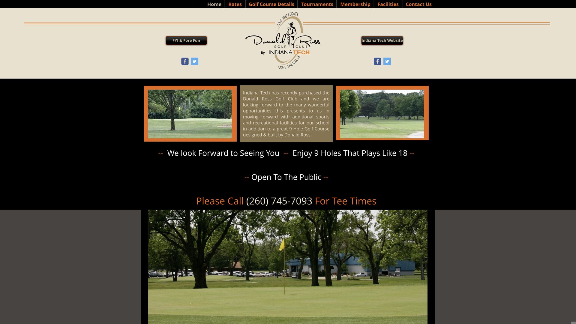 Golf Course Company Donald Ross Golf Club