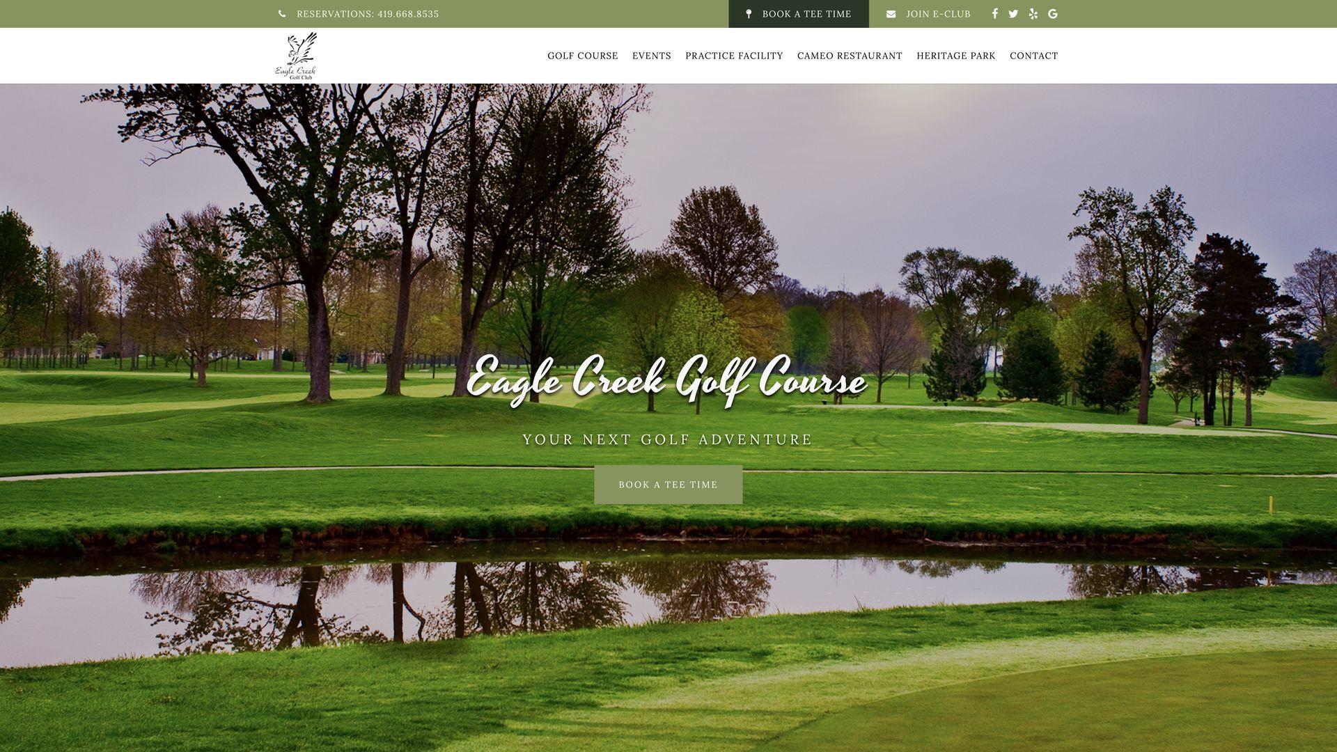 Golf Course Company Eagle Creek Golf Club - Norwalk