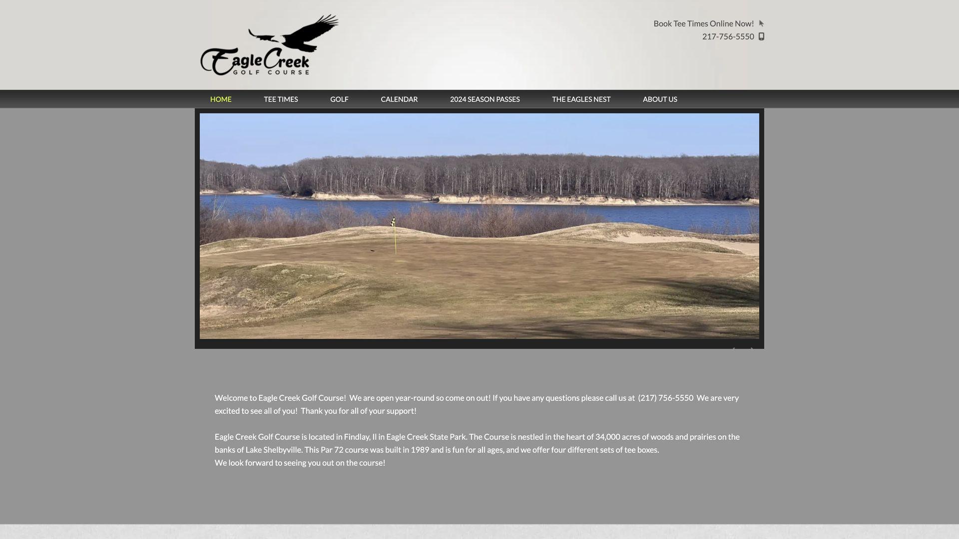 Golf Course Company Eagle Creek Golf Course