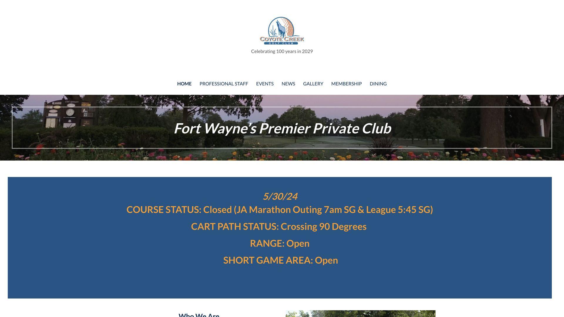 Golf Course Company Falls Village Golf Club