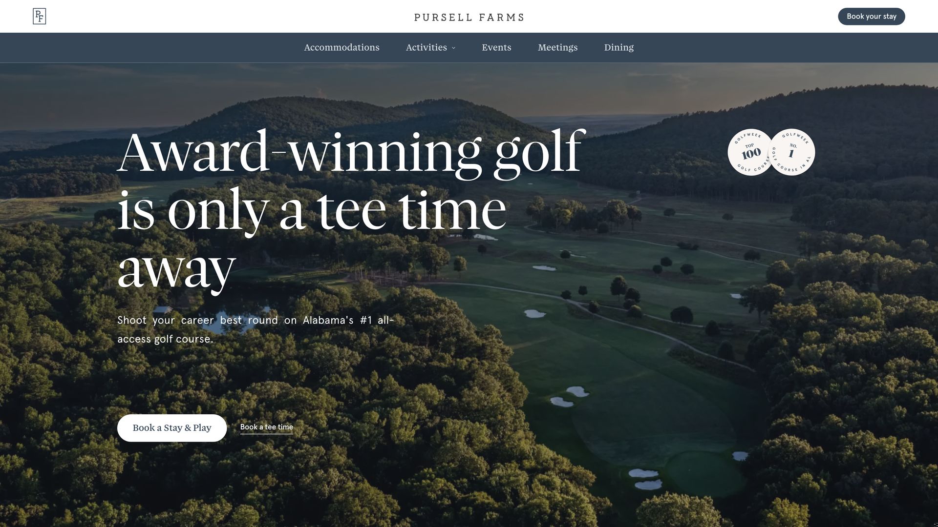 Golf Course Company FarmLinks at Pursell Farms