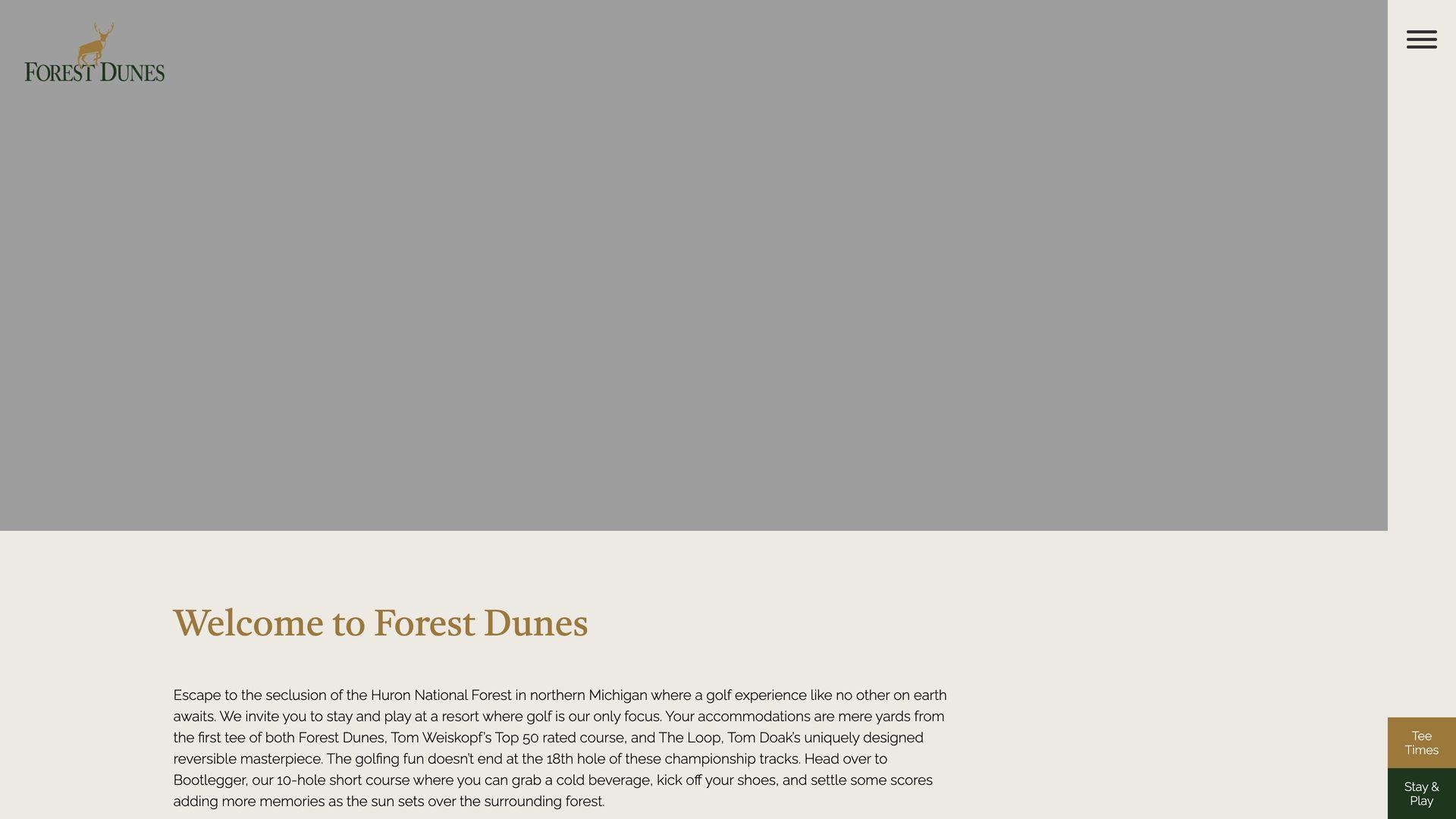 Golf Course Company Forest Dunes Golf Club