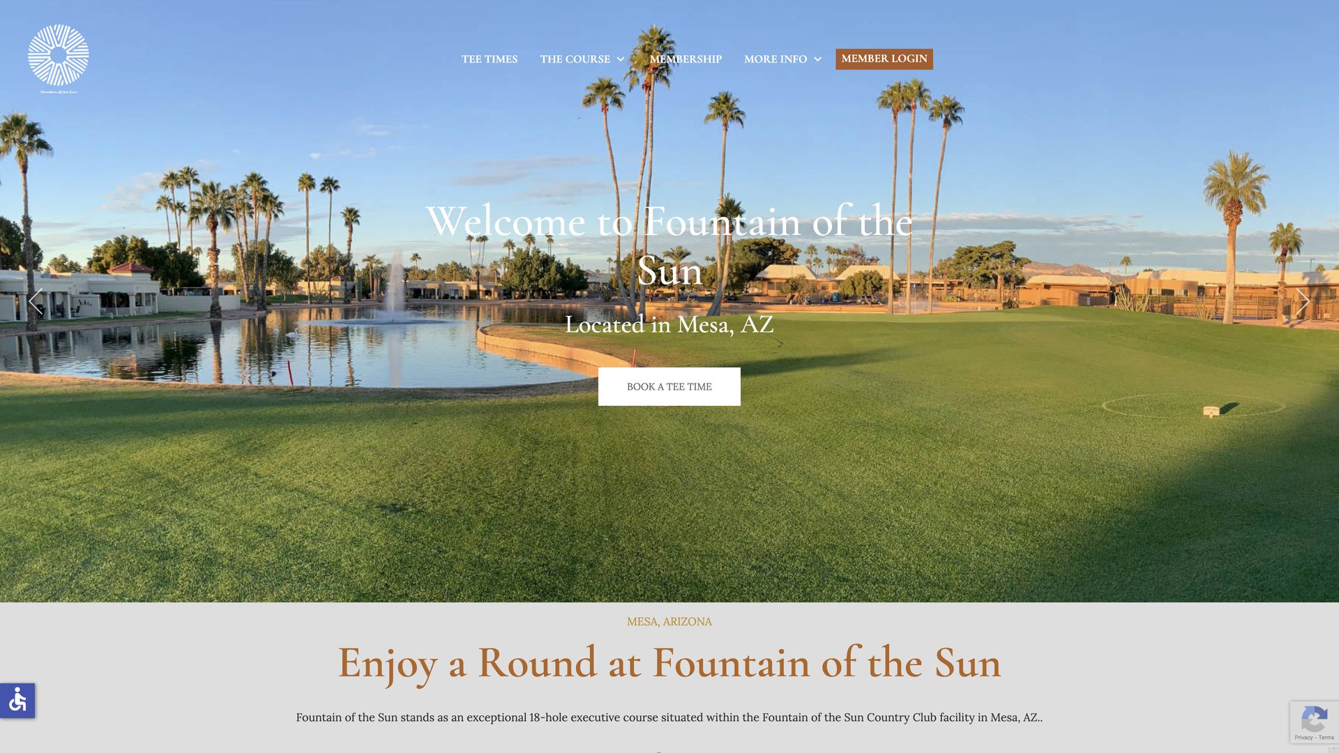 Golf Course Company Fountain of the Sun Country Club