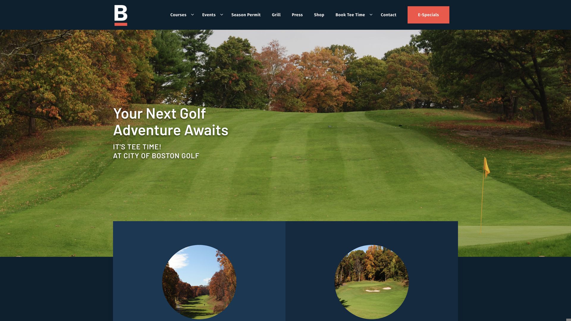 Golf Course Company George Wright