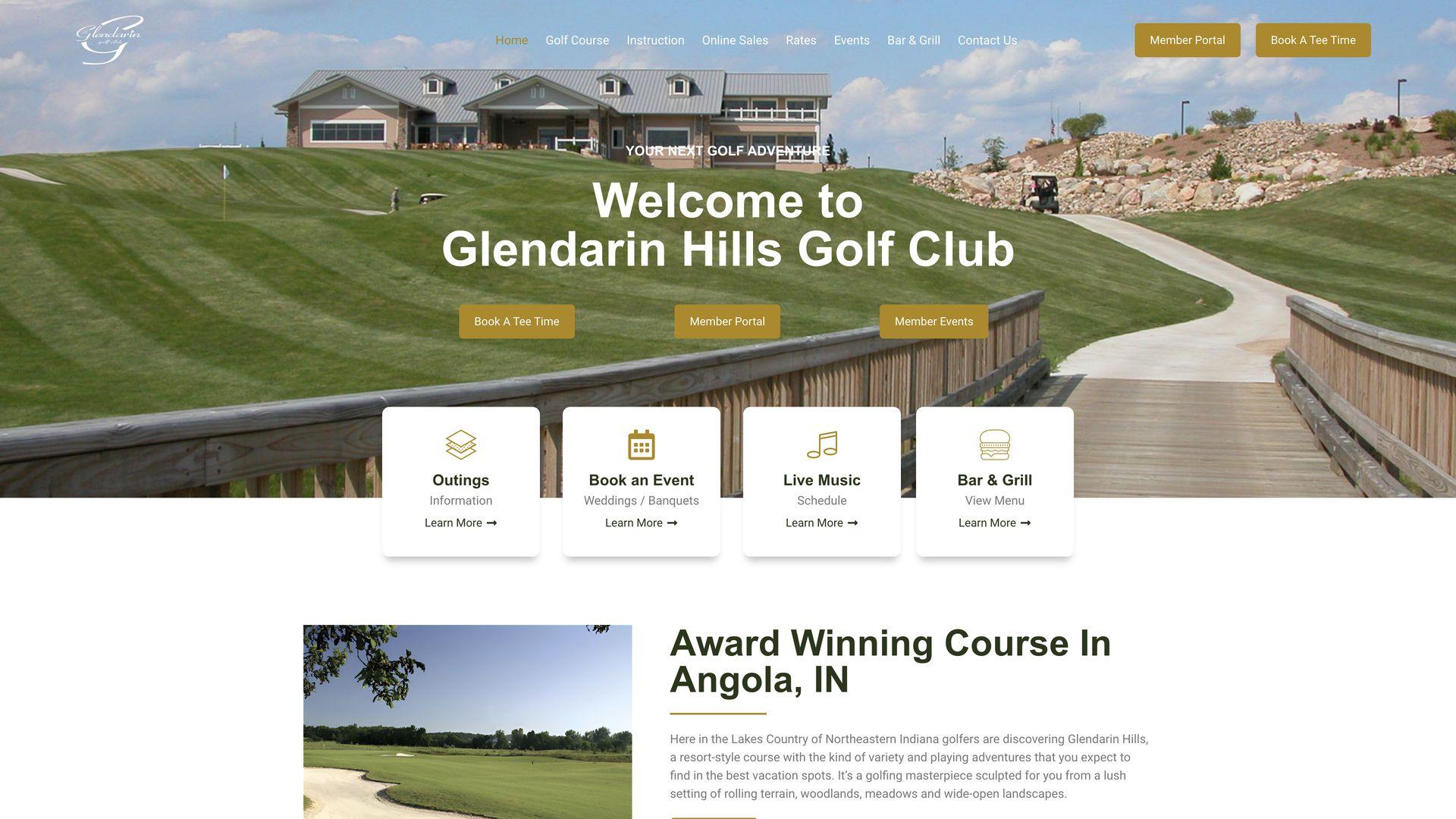 Golf Course Company Glendarin Hills Golf Club