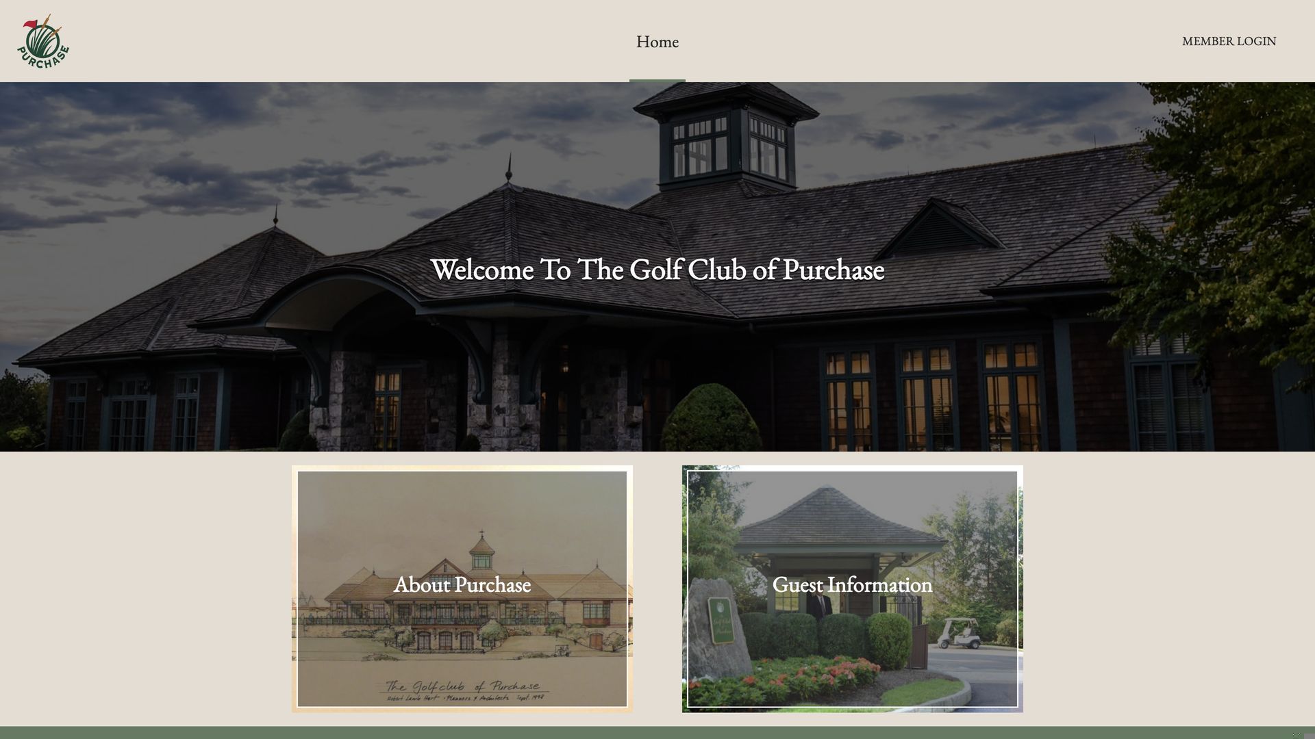 Golf Course Company Golf Club of Purchase