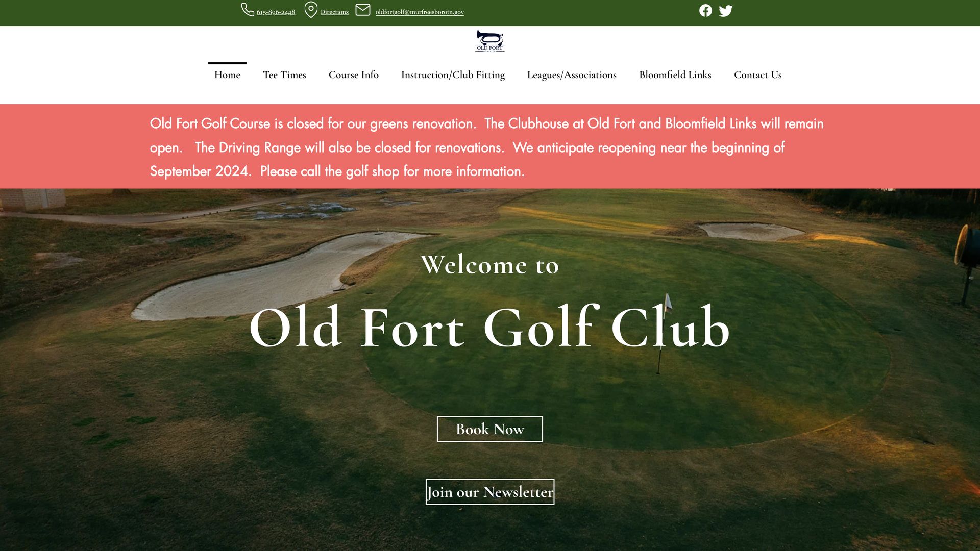 Golf Course Company Golf Club of Tennessee