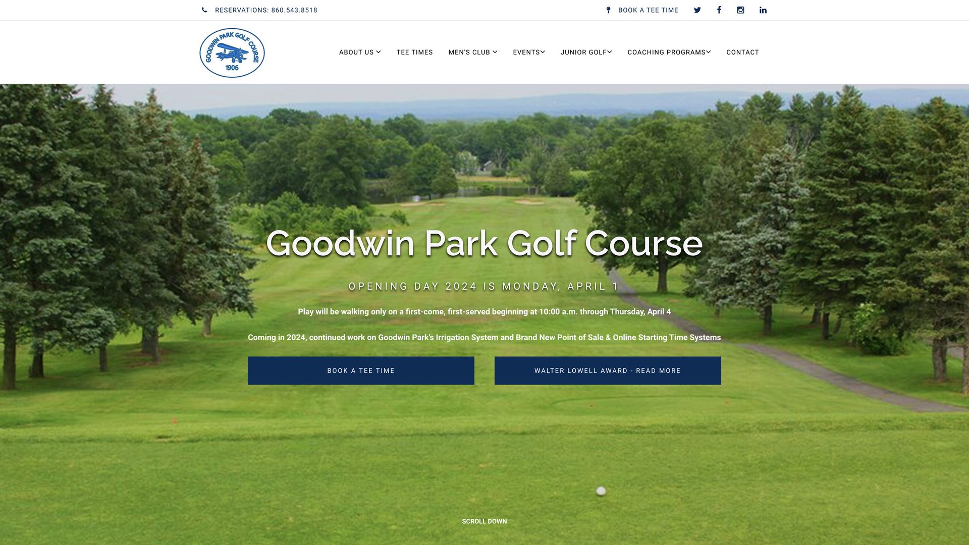 Golf Course Company Goodwin Park Golf Course