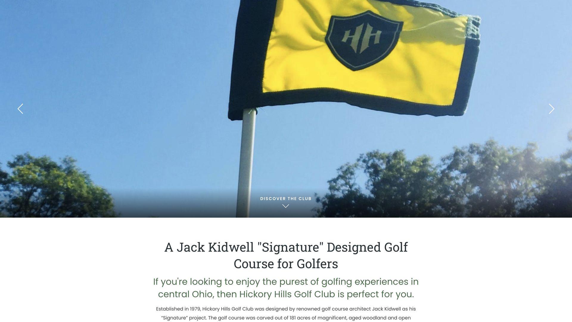 Golf Course Company Hickory Hills Golf Club
