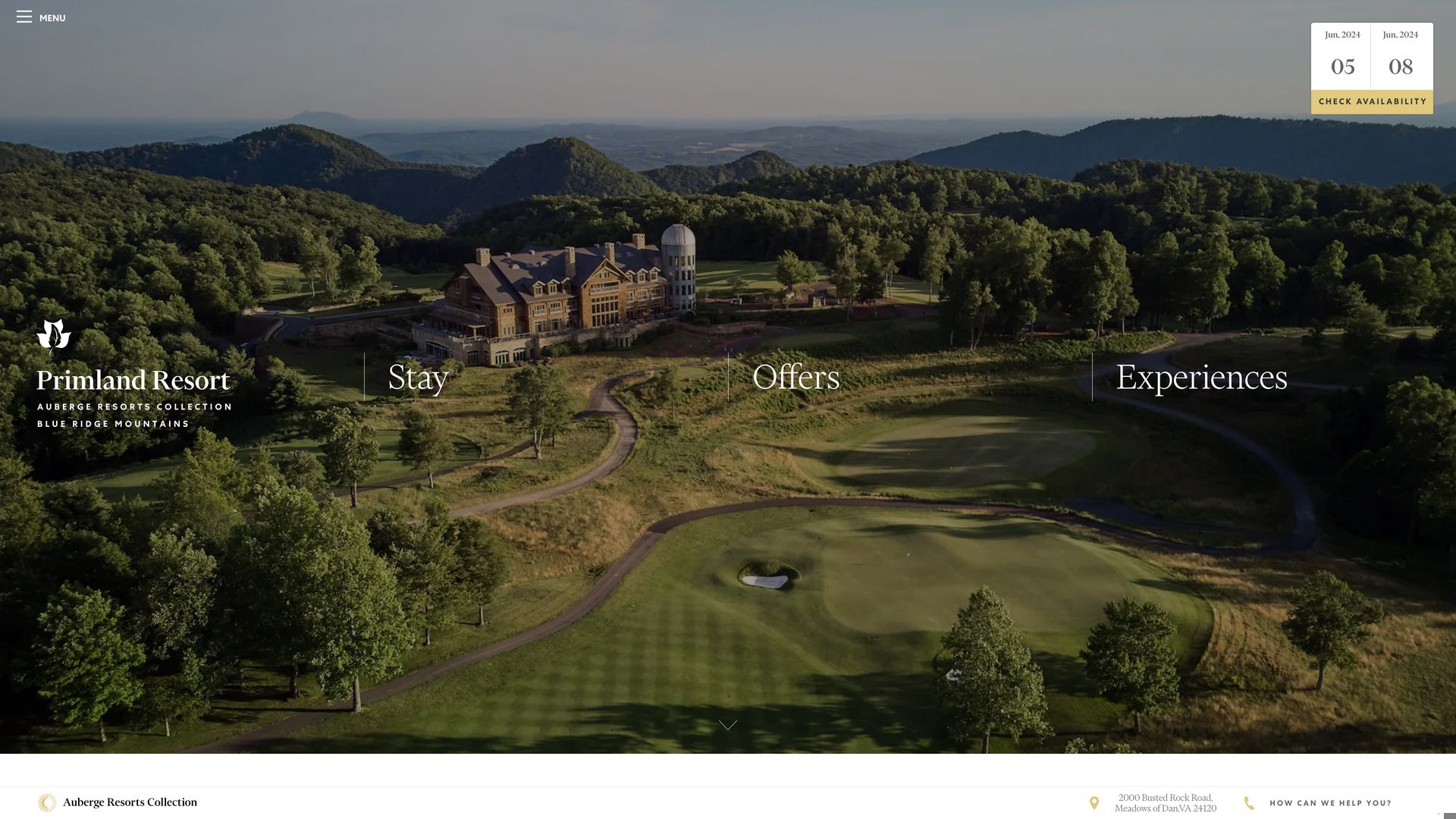 Golf Course Company Highland Course At Primland