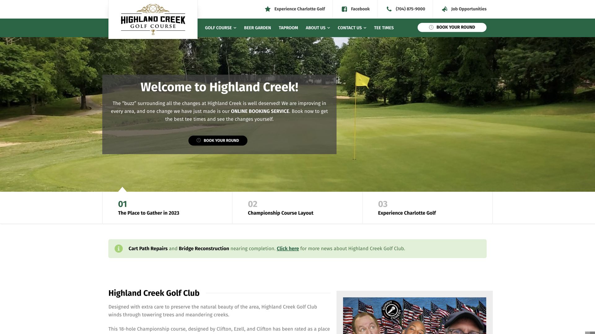 Golf Course Company Highland Creek Golf Club