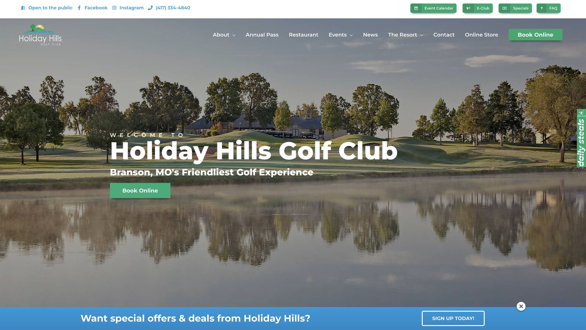 Golf Course Company Holiday Hills Golf Club