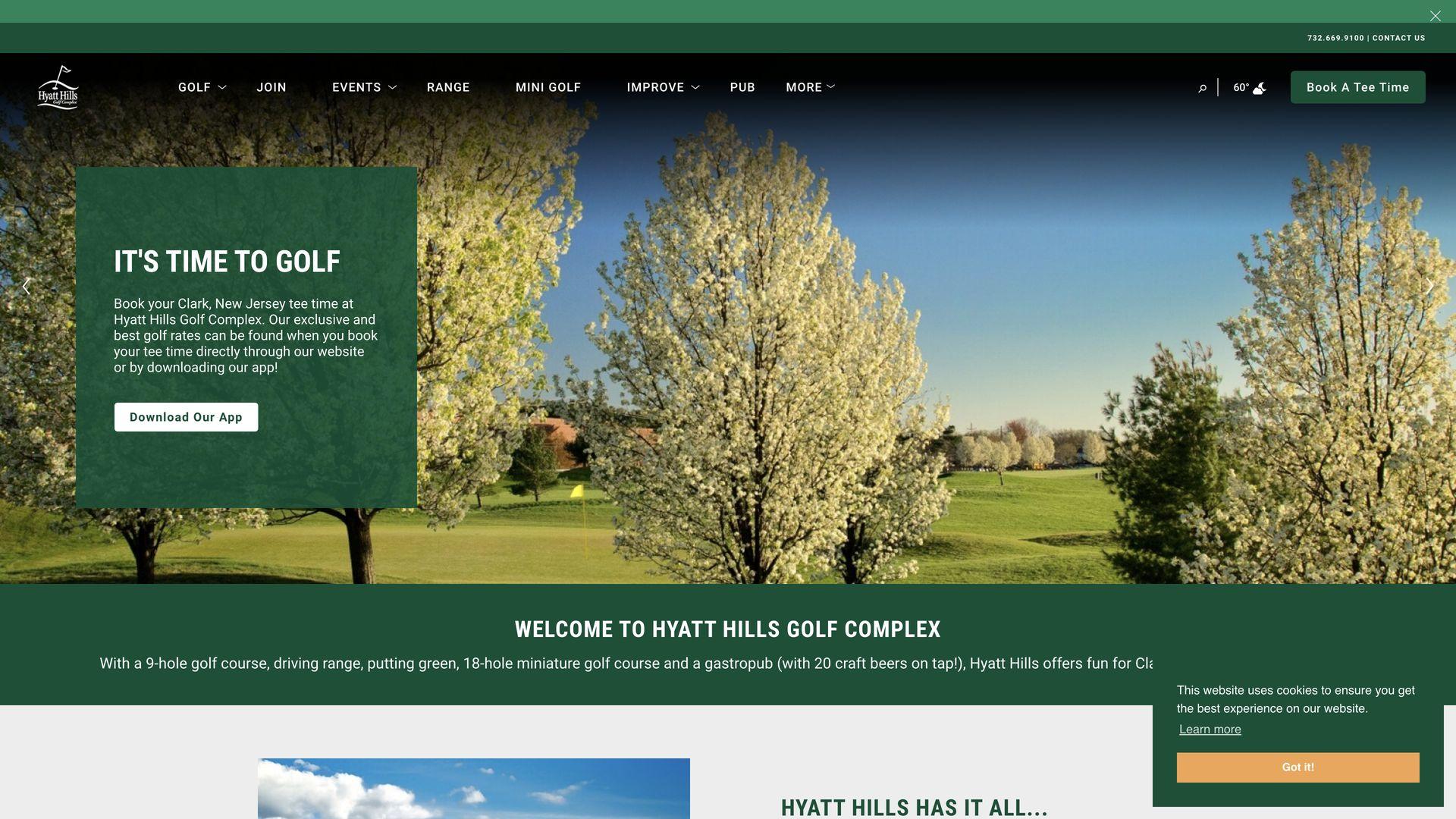 Golf Course Company Hyatt Hills Golf Complex