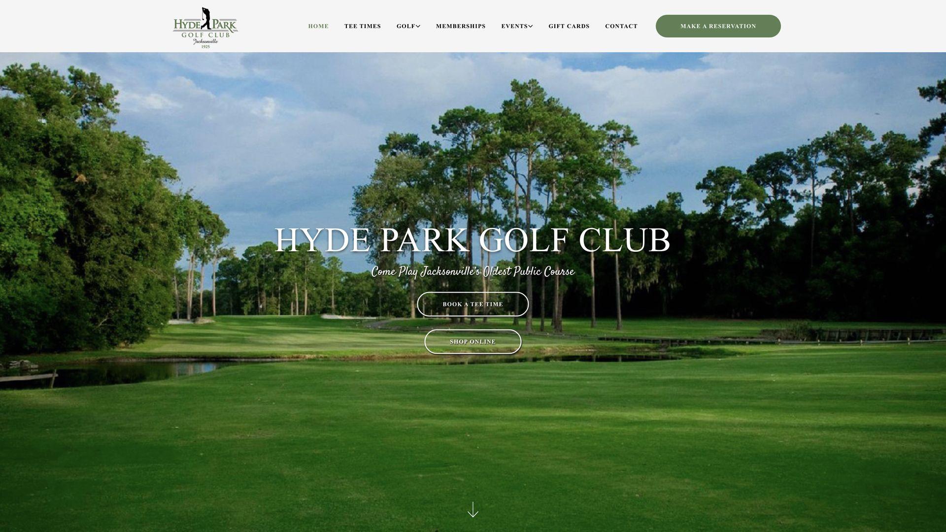 Golf Course Company Hyde Park Golf Club