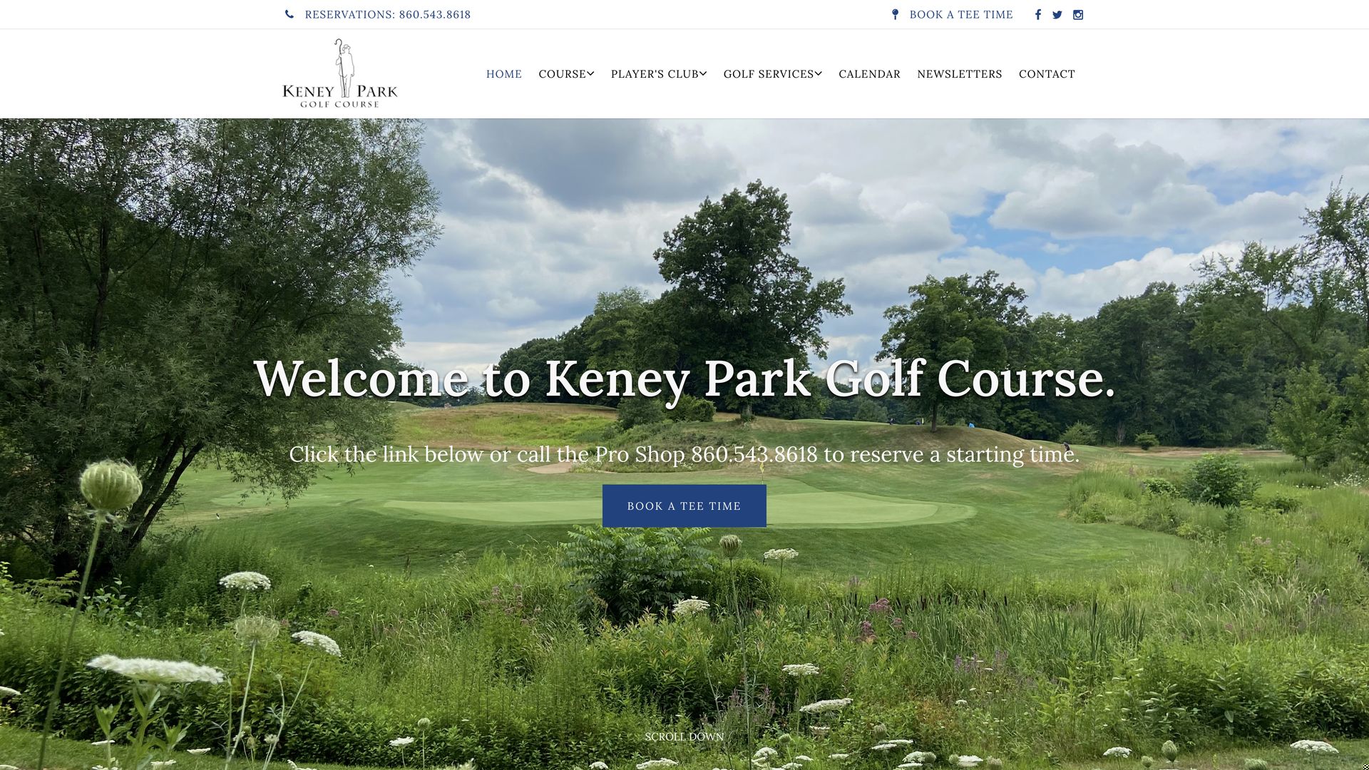 Golf Course Company Keney Park Golf Course