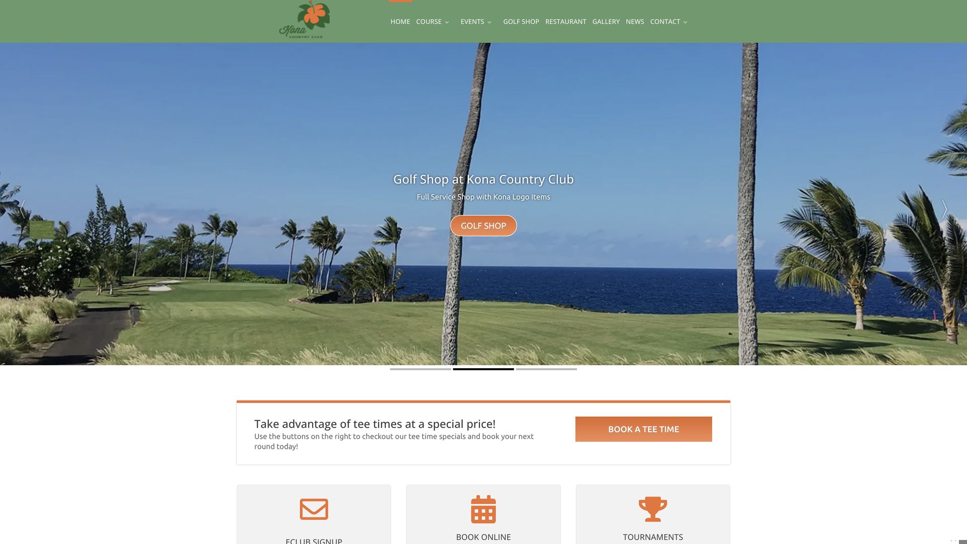 Golf Course Company Kona Country Club