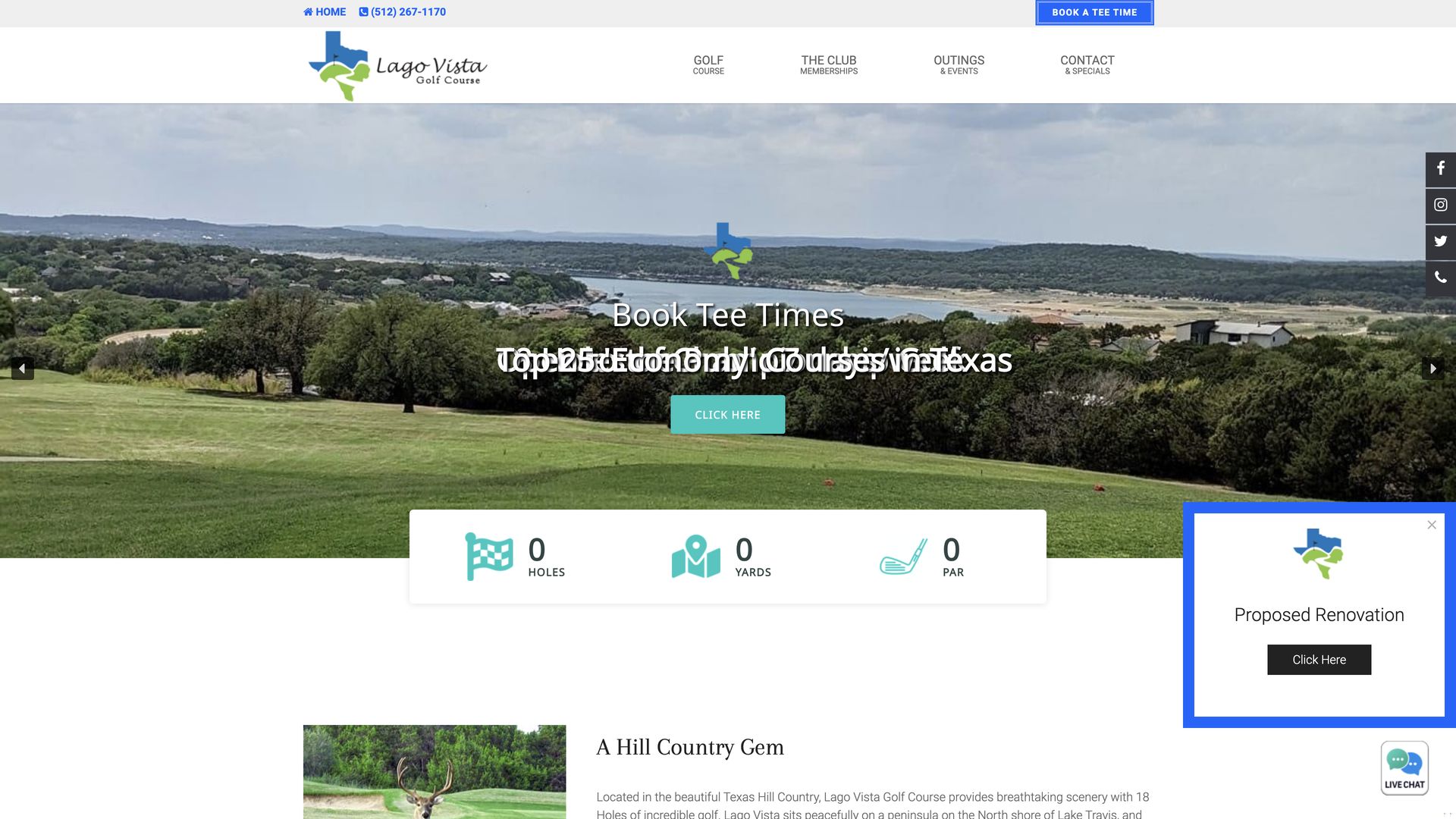 Golf Course Company Lago Vista Golf Course